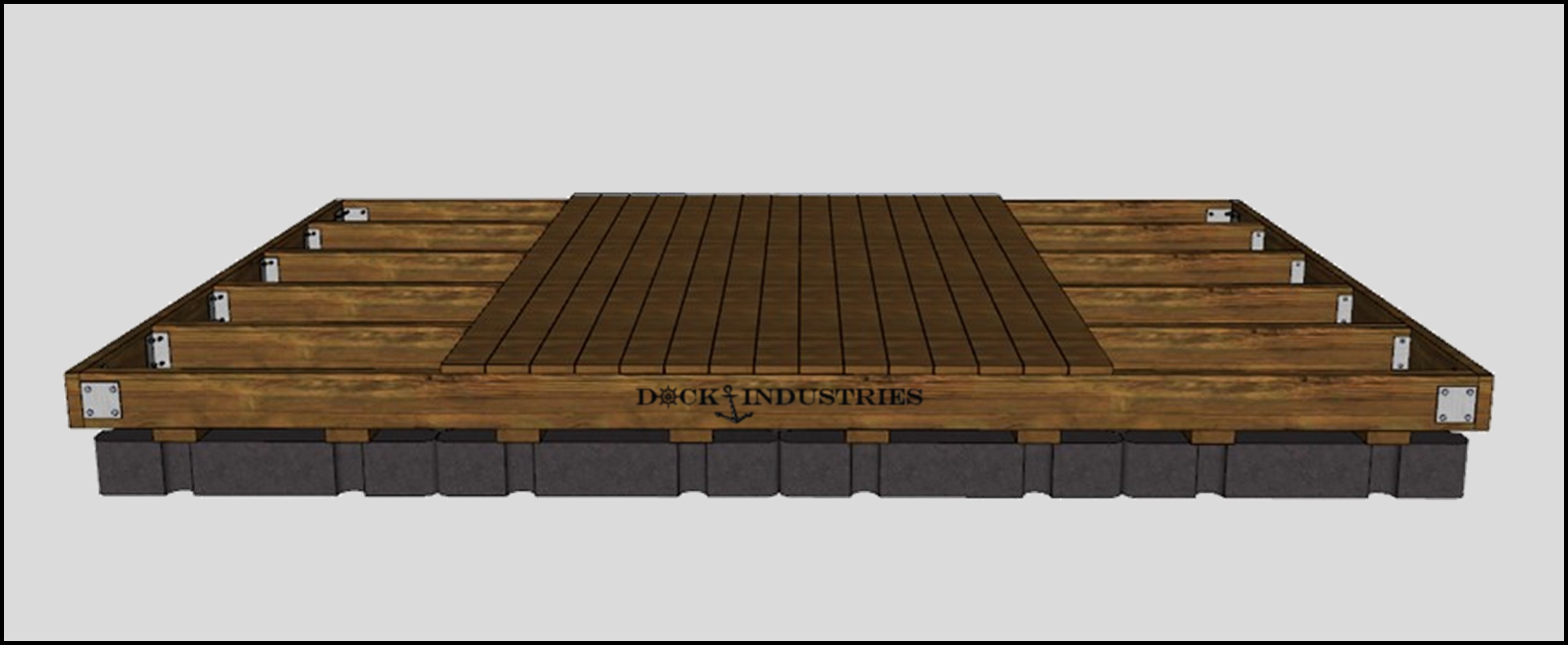 Ensemble de quai Résidentiel 10'x16' - Sans ancrage