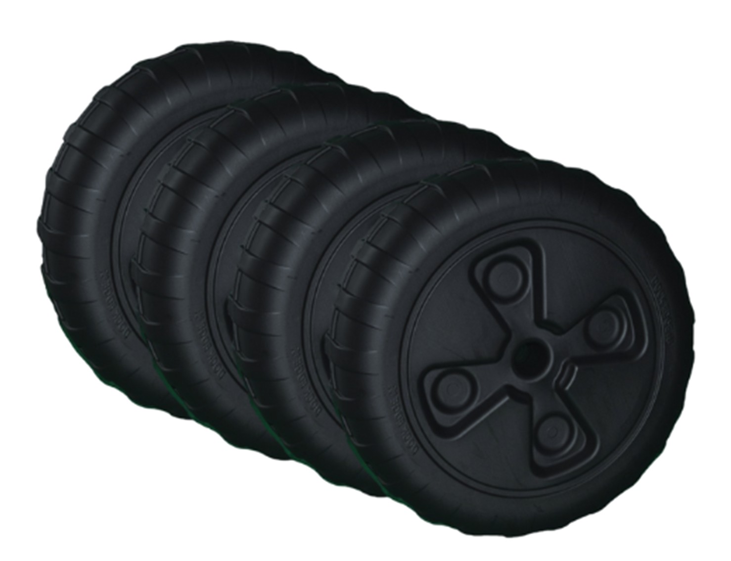 Ensemble de 4 roues de quais 24'' - 700 lbs - Standard - 9002-4