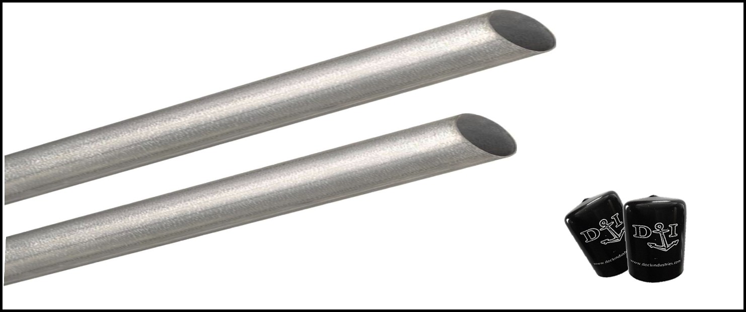 Pieux en acier galvanisé 1-7/8" - 1112-